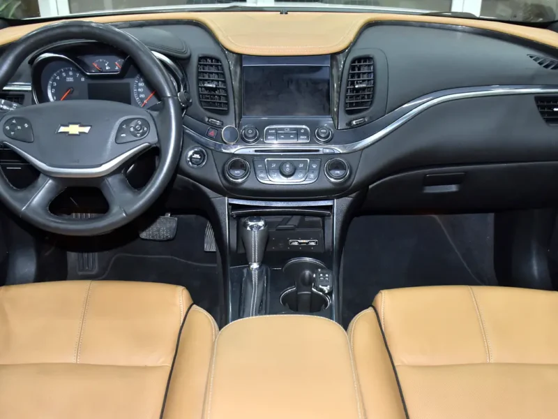 2016 Chevrolet Impala LTZ 6 Cylinders Petrol Engine White Tan Sedan GCC Specs AUtomatic