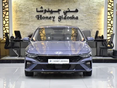 2024 Hyundai Elantra Premium 4 Cylinders Petrol Engine Blue Beige Sedan Chinese Specs