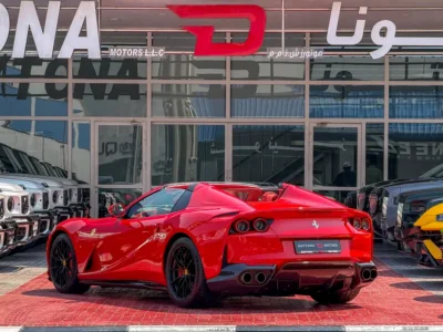 2023 Ferrari 812 GTS 6.5 Litres V12 Petrol Engine Red Hard Top Convertible FULL CARBON FIBER
