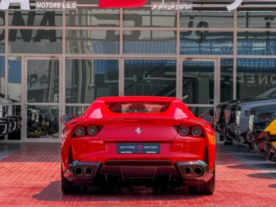 2023 Ferrari 812 GTS 6.5 Litres V12 Petrol Engine Red Hard Top Convertible FULL CARBON FIBER