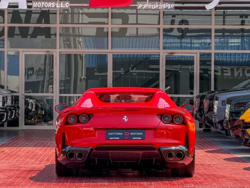 2023 Ferrari 812 GTS 6.5 Litres V12 Petrol Engine Red Hard Top Convertible FULL CARBON FIBER