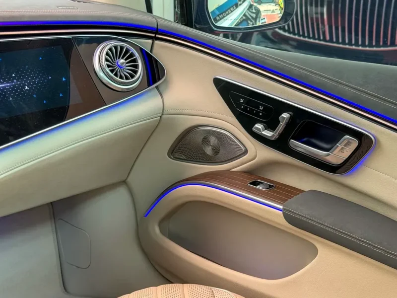 2022 Mercedes-Benz EQS EQS 580 4MATIC Dual Electric Motors Black White Sedan GCC Specs