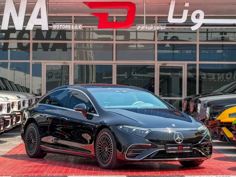 2022 Mercedes-Benz EQS EQS 580 4MATIC Dual Electric Motors Black White Sedan GCC Specs