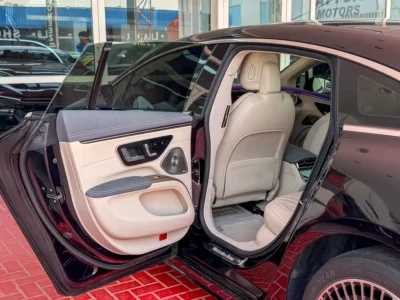 2022 Mercedes-Benz EQS EQS 580 4MATIC Dual Electric Motors Black White Sedan GCC Specs