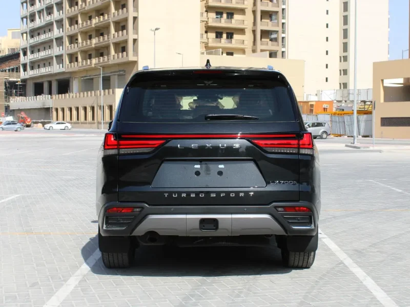 2026 Lexus LX-Series LX 700h Signature 6 Cylinders Hybrid Engine Black Red SUV GCC Spec