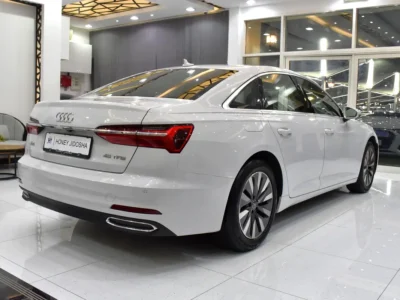 2020 Audi A6 45 TFSI 4 Cylinders Petrol Engine White Black Sedan GCC Specs Automatic