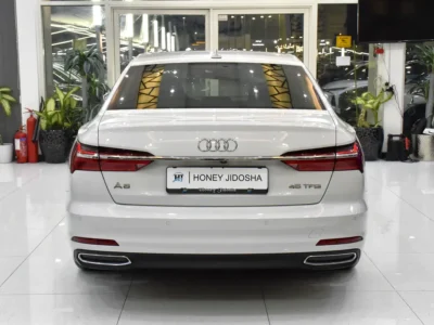 2020 Audi A6 45 TFSI 4 Cylinders Petrol Engine White Black Sedan GCC Specs Automatic