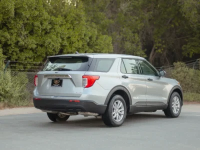 2023 Ford Explorer XLT 3.0 Litres 6 Cylinders Petrol Engine Silver Beige SUV GCC Specs 4WD