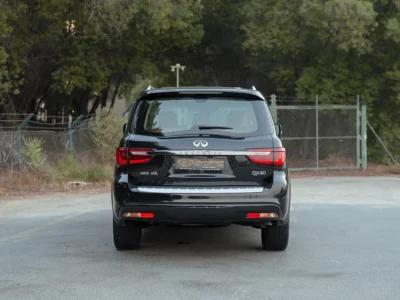 2021 Infiniti QX80 Sensory 5.6 Litres 8 Cylinders Petrol Engine Black Brown SUV GCC Specs