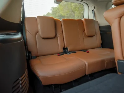 2021 Infiniti QX80 Sensory 5.6 Litres 8 Cylinders Petrol Engine Black Brown SUV GCC Specs