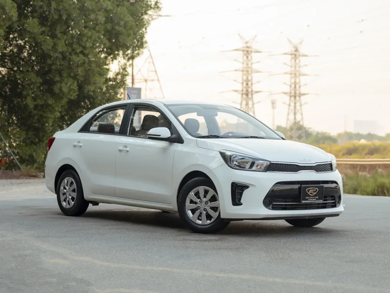 2024 Kia Pegas EX 1.4 Litres 4 Cylinders Petrol Engine White Grey Sedan GCC Specs
