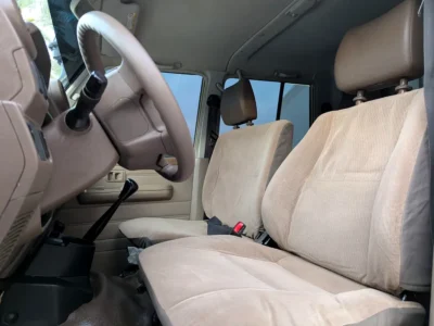 2020 Toyota Land Cruiser 70 Series LC 79 Base DC 4.5L Diesel 8 Cylinders Engine Beige Pickup