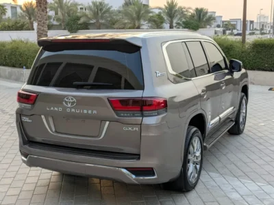 2012 Toyota Land Cruiser GXR Facelifted 2025 4.0L V6 Dual VVT-i Bronze Red SUV GCC