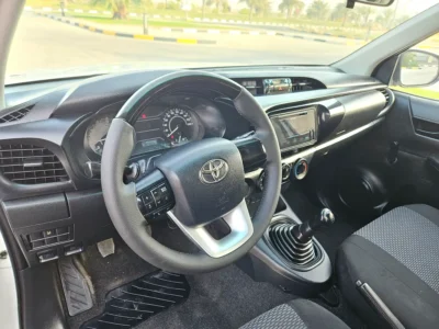 2020 Toyota Hilux Double Cab GLX 4 Cylinders Petrol Engine White Grey Pickup Truck GCC