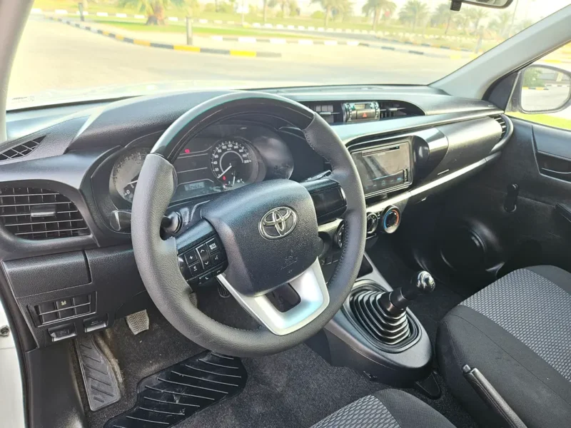 2020 Toyota Hilux Double Cab GLX 4 Cylinders Petrol Engine White Grey Pickup Truck GCC