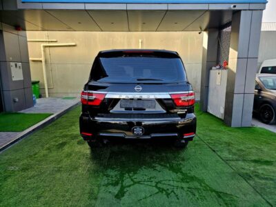 2023 NISSAN PATROL 4.0 Litres 8 Cylinders Petrol Engine Black Tan SUV GCC Specs