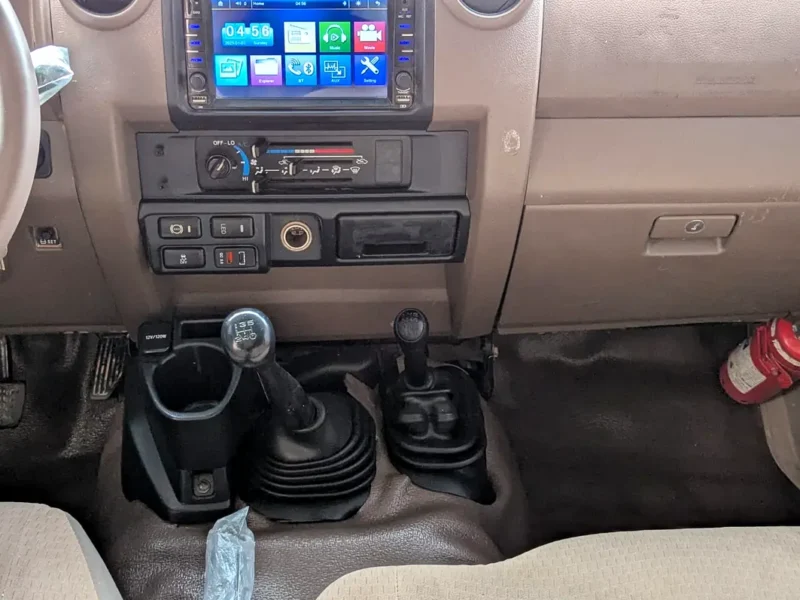 2020 Toyota Land Cruiser 70 Series LC 79 Base DC 4.5L Diesel 8 Cylinders Engine Beige Pickup