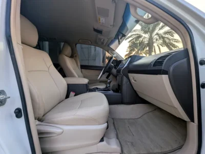 2023 Toyota Prado EXR 4.0 Liters 6 Cylinders Petrol Engine White Beige SUV GCC Specs