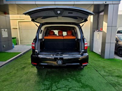 2023 NISSAN PATROL 4.0 Litres 8 Cylinders Petrol Engine Black Tan SUV GCC Specs