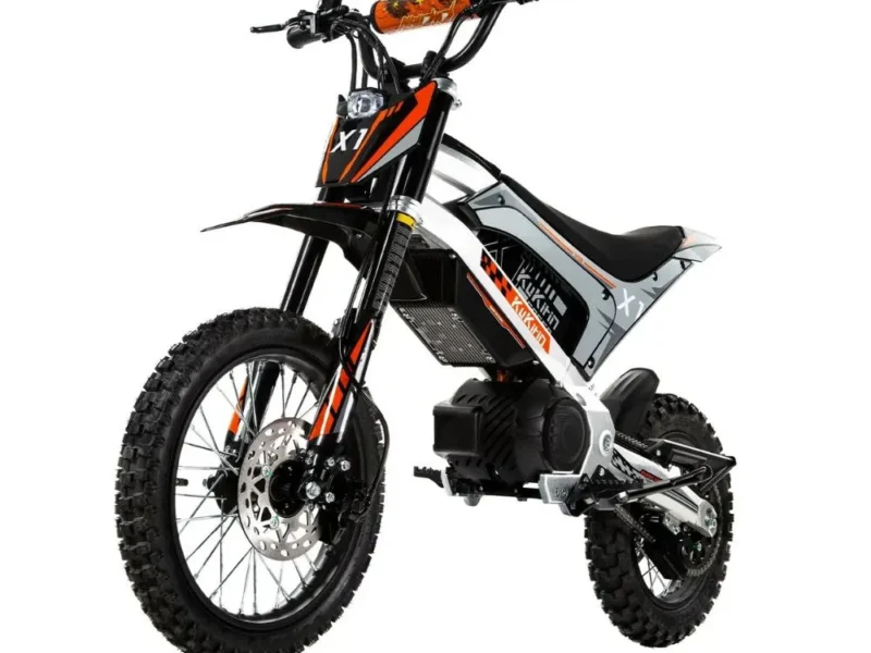 KuKirin X1 Electric Dirt Bike Up to 50 km/h - White Blackd