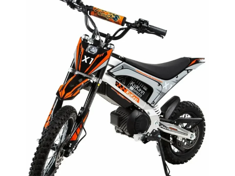 KuKirin X1 Electric Dirt Bike Up to 50 km/h - White Blackd