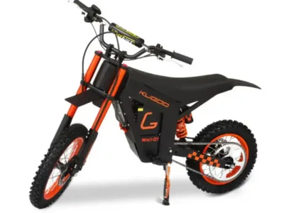 Kugoo Wish 01 Electric Dirt Bike Up to 55 km/h - Black Orange