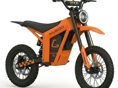 Kugoo Wish 01 Electric Dirt Bike Up to 55 km/h - Black Orange