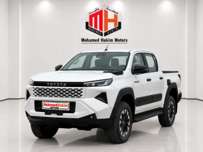 2027 TOYOTA HILUX DC SGLX 2.8L 4 Cylinders Diesel Engine White Black Pickup Truck GCC