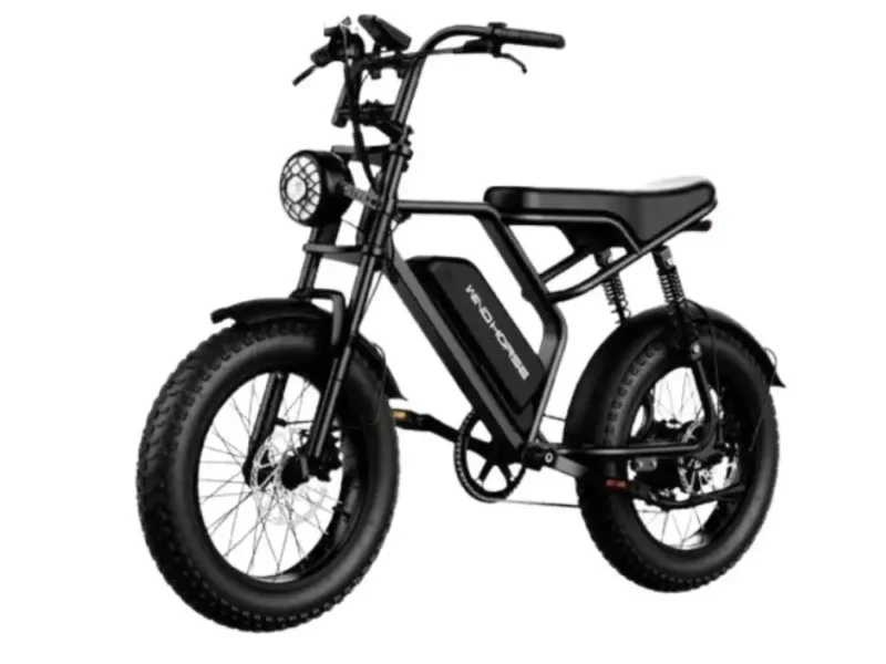 Wind Horse V8 Pro Electric Bike Up to 60 km/h - Black