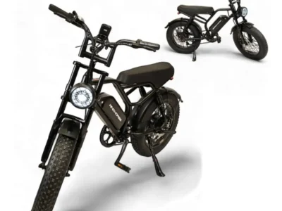 Wind Horse V8 Pro Electric Bike Up to 60 km/h - Black