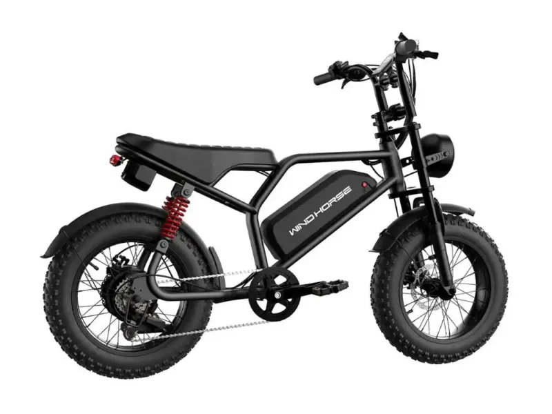 Wind Horse V8 Mini Up to 32 km/h (20 mph) - Black
