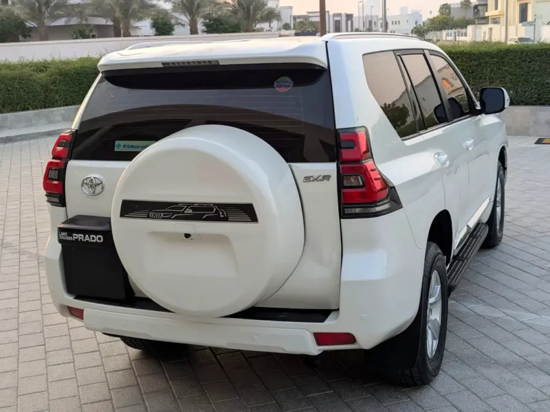2023 Toyota Prado EXR 4.0 Liters 6 Cylinders Petrol Engine White Beige SUV GCC Specs