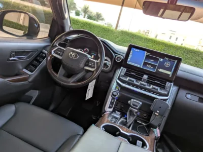 2022 Toyota Land Cruiser VXR V6 Twin-Turbo Engine Diesel Engine Black SUV GCC Full Option