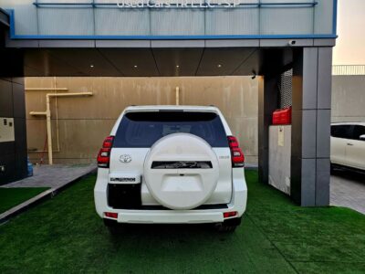 2023 Toyota Prado GXR 4.0 Litres 6 Cylinders Petrol Engine White Beige SUV GCC Specs