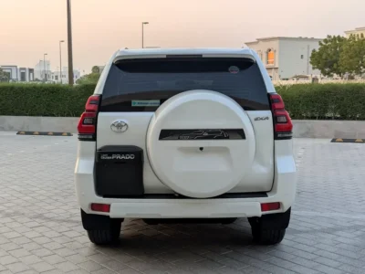 2023 Toyota Prado EXR 4.0 Liters 6 Cylinders Petrol Engine White Beige SUV GCC Specs