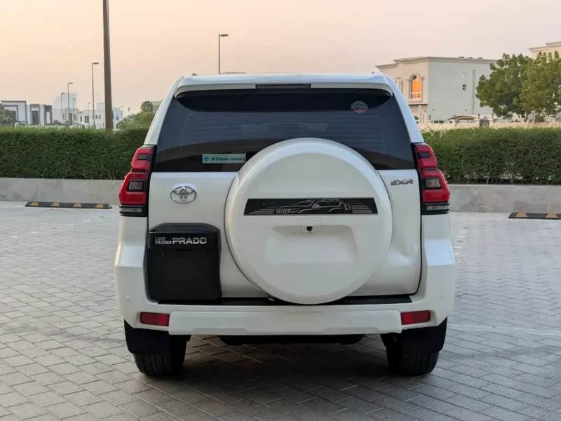 2023 Toyota Prado EXR 4.0 Liters 6 Cylinders Petrol Engine White Beige SUV GCC Specs