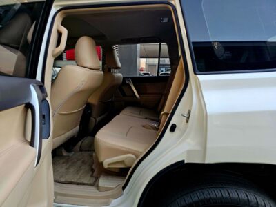 2023 Toyota Prado GXR 4.0 Litres 6 Cylinders Petrol Engine White Beige SUV GCC Specs