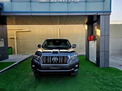 2019 Toyota Prado EXR 4.0L 6 Cylinders Petrol Engine Grey Beige SUV GCC Specs Automatic