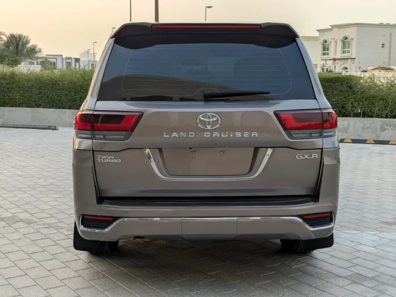 2012 Toyota Land Cruiser GXR Facelifted 2025 4.0L V6 Dual VVT-i Bronze Red SUV GCC