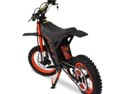 Kugoo Wish 01 Electric Dirt Bike Up to 55 km/h - Black Orange
