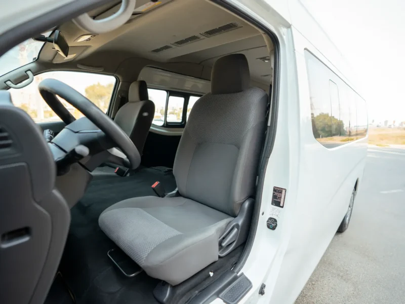 2024 Nissan Urvan High Roof 2.5L 4 Cylinders Petrol Engine White Grey Van RWD Manual