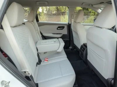 2024 Nissan X-Trail S 2.5 Litres 4 Cylinders Petrol Engine White Beige SUV GCC Specs