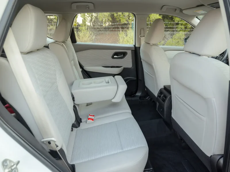 2024 Nissan X-Trail S 2.5 Litres 4 Cylinders Petrol Engine White Beige SUV GCC Specs
