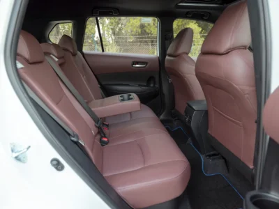 2022 Toyota Corolla Cross GLi 1.8L 4 Cylinders Hybrid Engine White Brown SUV GCC Specs