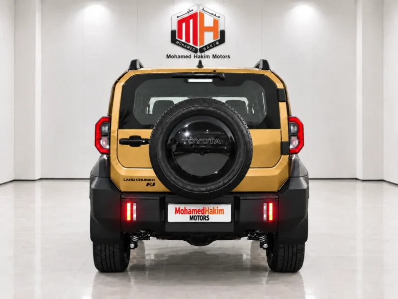 2027 TOYOTA LAND CRUISER FJ GXR 2.7L 4-Cylinder Petrol Engine Gold Black SUV GCC