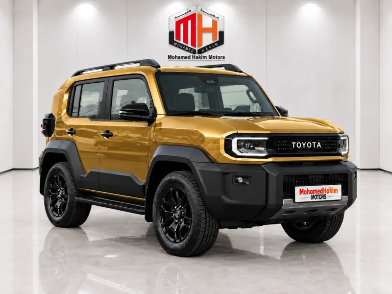 2027 TOYOTA LAND CRUISER FJ GXR 2.7L 4-Cylinder Petrol Engine Gold Black SUV GCC