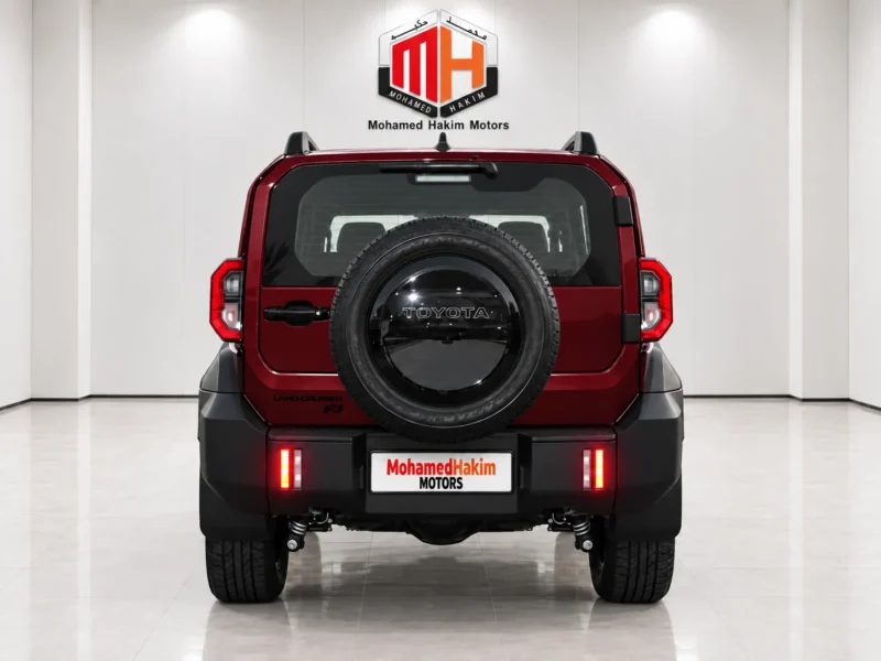 2027 TOYOTA LAND CRUISER FJ GXR 2.7L 4-Cylinder Petrol Engine Red Black SUV GCC