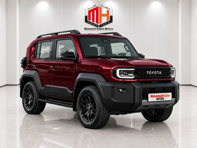 2027 TOYOTA LAND CRUISER FJ GXR 2.7L 4-Cylinder Petrol Engine Red Black SUV GCC