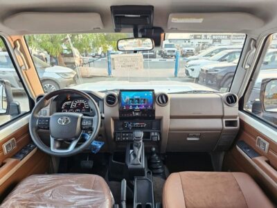 2026 Toyota Land Cruiser 70 LC76 LX HARDTOP 5DOOR 4.0L V6 Engine White Brown SUV