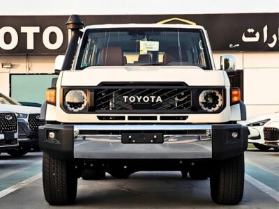 2026 Toyota Land Cruiser 70 LC76 LX HARDTOP 5DOOR 4.0L V6 Engine White Brown SUV